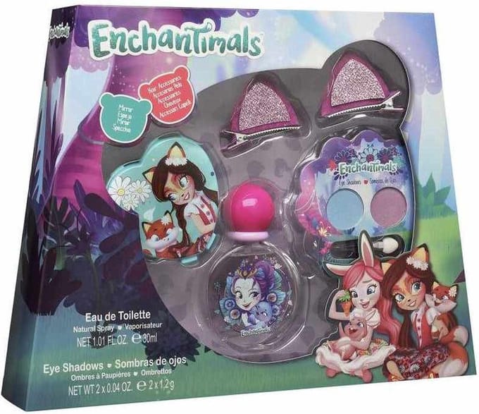 Enchantimals Cologne Box 30 ml + Clip + Eyeshadow + Mirror