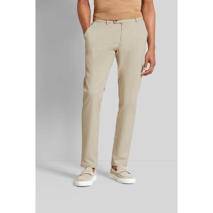 Bugatti Herren Chino in stretch katoen