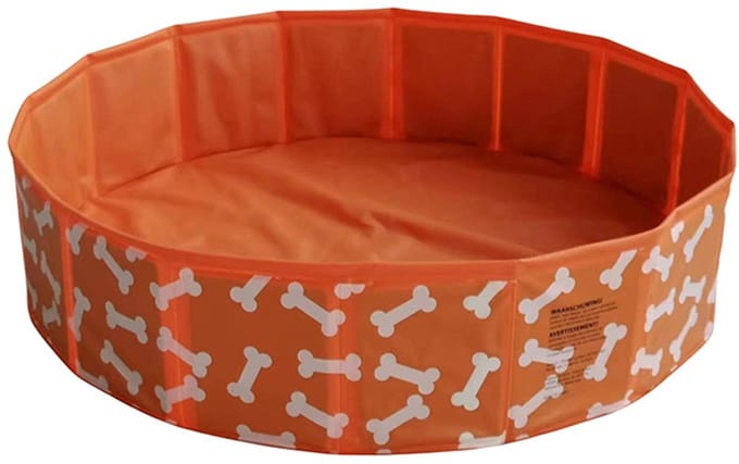 Swim Essentials | Oranje Uni Honden Zwembad Ø 80 cm - Maat Ø 80 cm