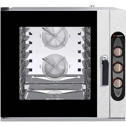 GGM Gastro Elektrisch-Combisteamer - Handmatig - 7x GN 1/1 zilver