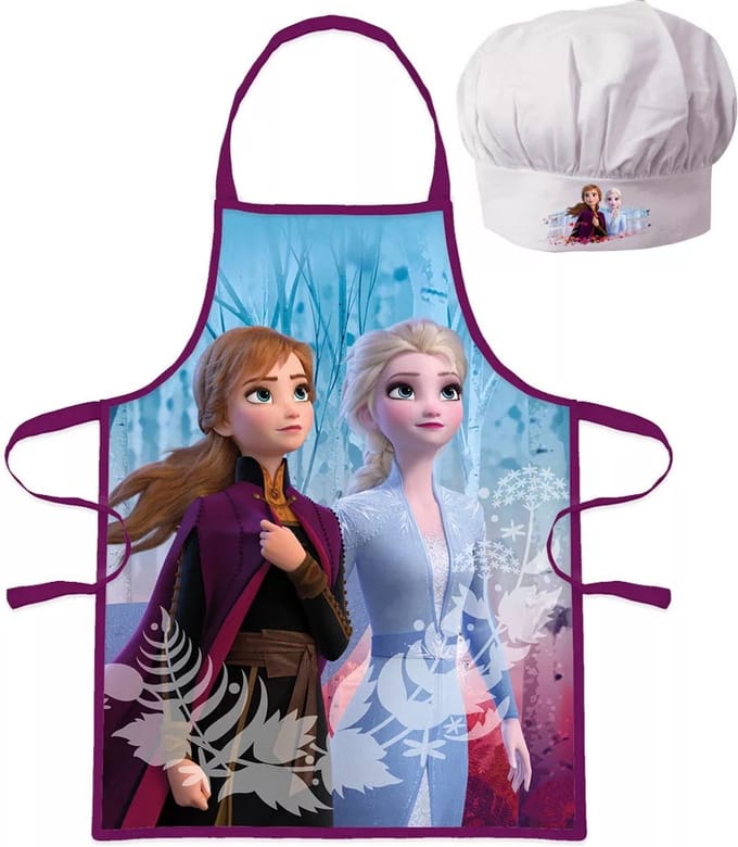 Frozen Kokssetje Muts en Schort Elsa & Anna