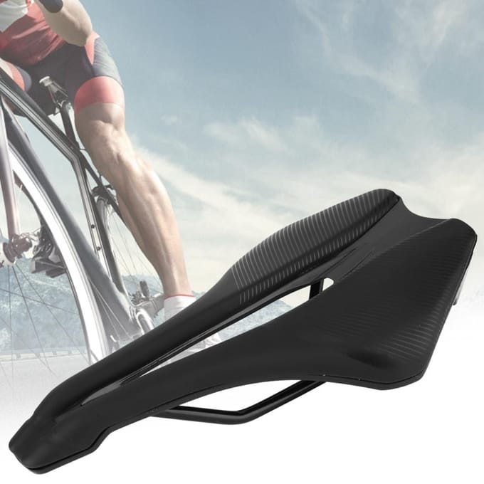 EC90 Zwarte Lijn Universeel Schokabsorberend Mountainbike Zadel Racefiets Zitkussen Fietsen black