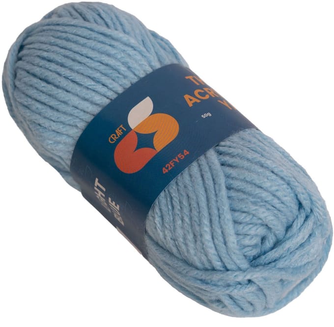 Colorations - Acrylic yarn 4 mm - 50g - Blue