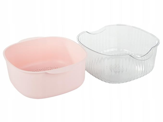 Pingyang Rongrong - Dubbele Misk Set - 6L - Kunststof - Ergonomische Handgrepen
