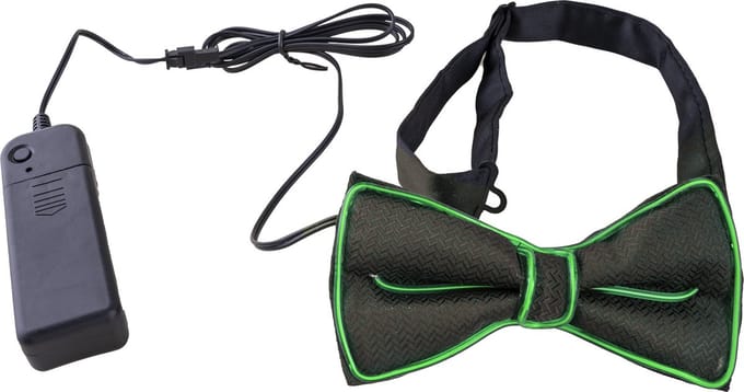 Vlinderdas met licht groen