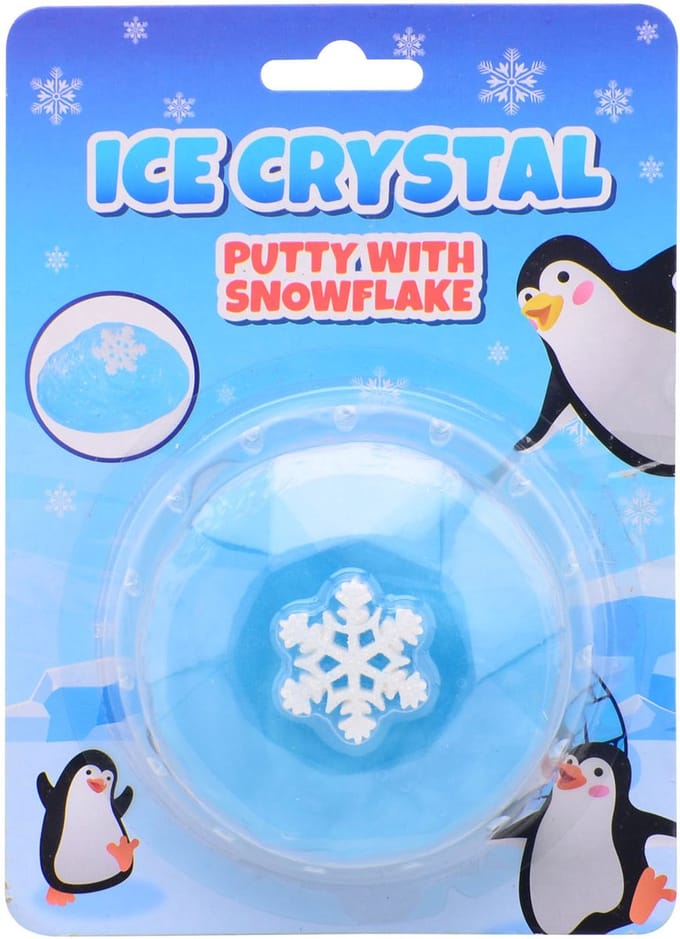 Johntoy Shiny Ice Putty Snowflake