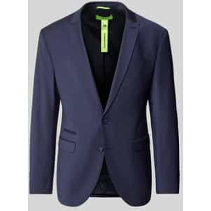 Slim fit 2-knoops colbert met stretch, model 'CiCastello' - 'CIPOWERSTRETCH'