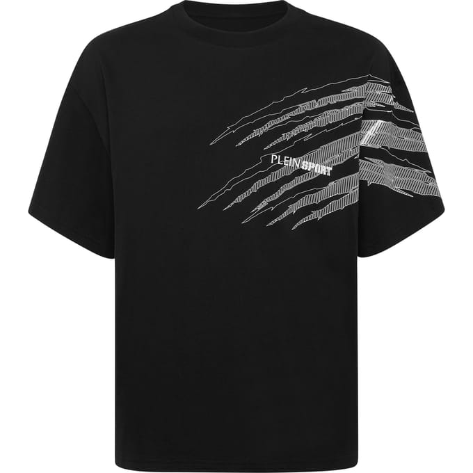 T-Shirt Ronde Hals Ss Scratch