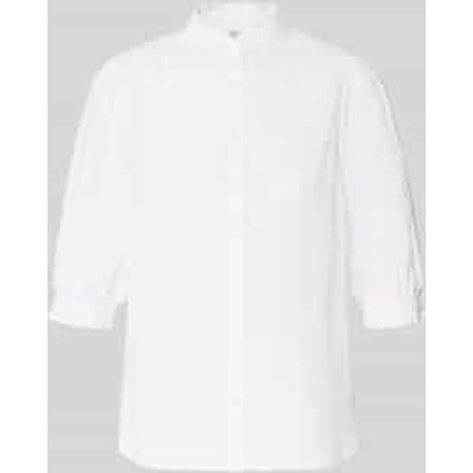 regular fit blouse met opstaande kraag model 'CALISTE'