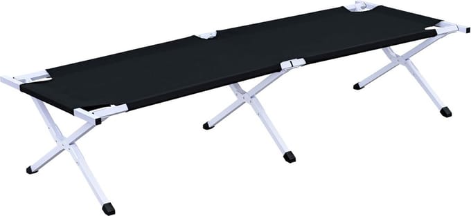 Grote Opvouwbare Campingbed/Luchtbed - 1,90m x 64cm - Fold 'N Rest