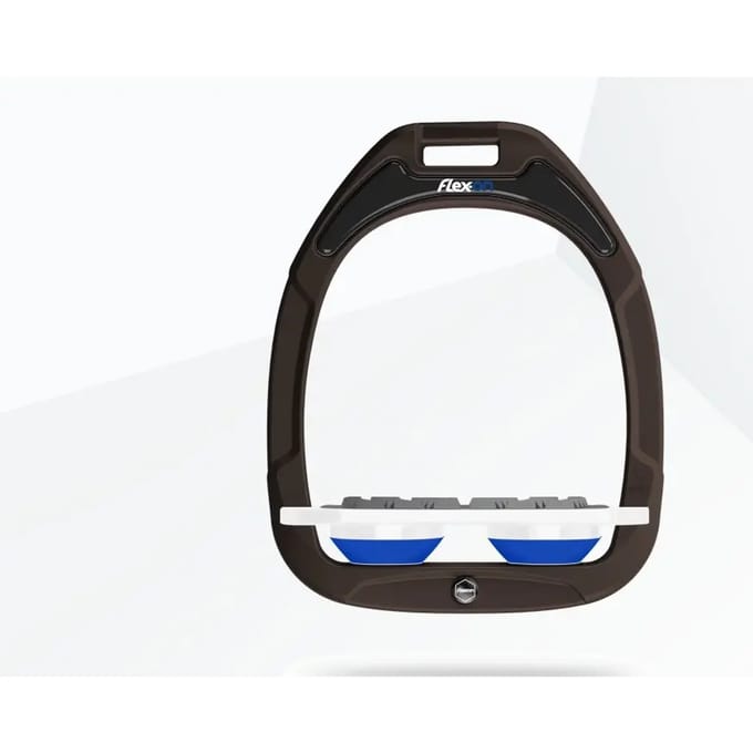 Plat Grip Bruin/Wit/Blauw Flex-On Green Composite