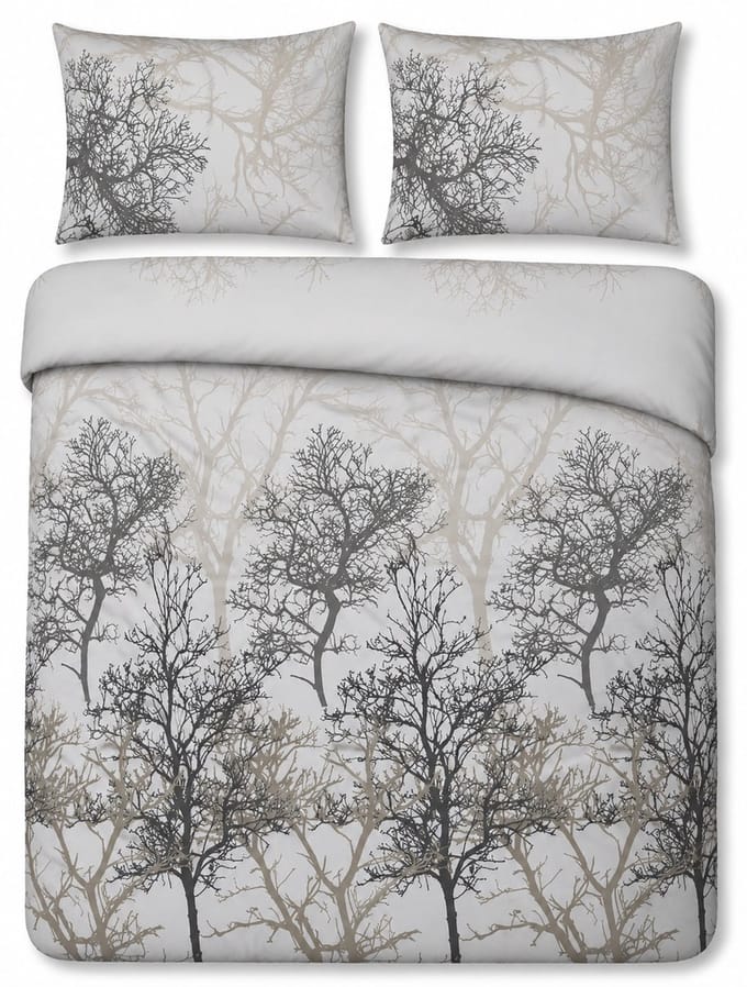 Decoware Dekbedovertrek Midas 140x220 cm - Katoen - Botanisch Thema - Met Kussensloop - Eenpersoons