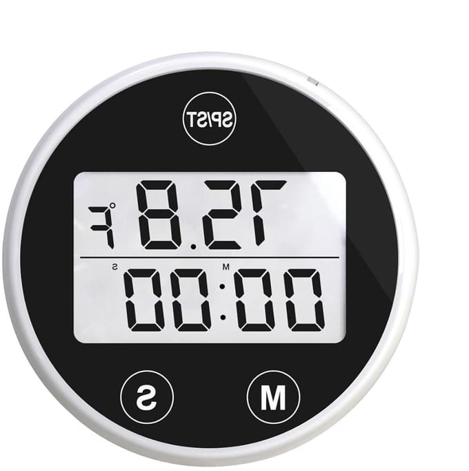 Watertemperatuurmeter - Drijvende thermometer - Water temperature - Smart alert systeem - 5.1 cm - Wit