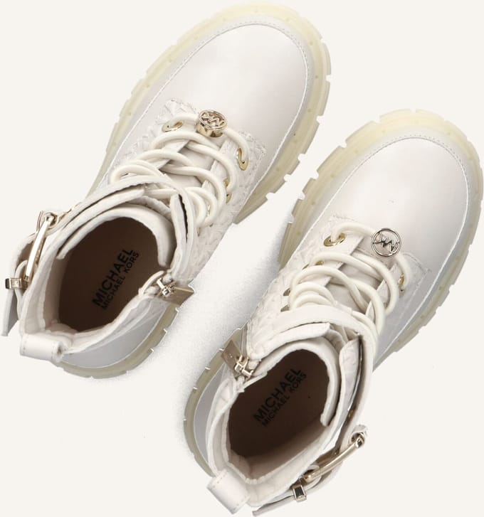 Michael Kors Kids Blake Colby Boots Meisjes - Wit - Maat 35
