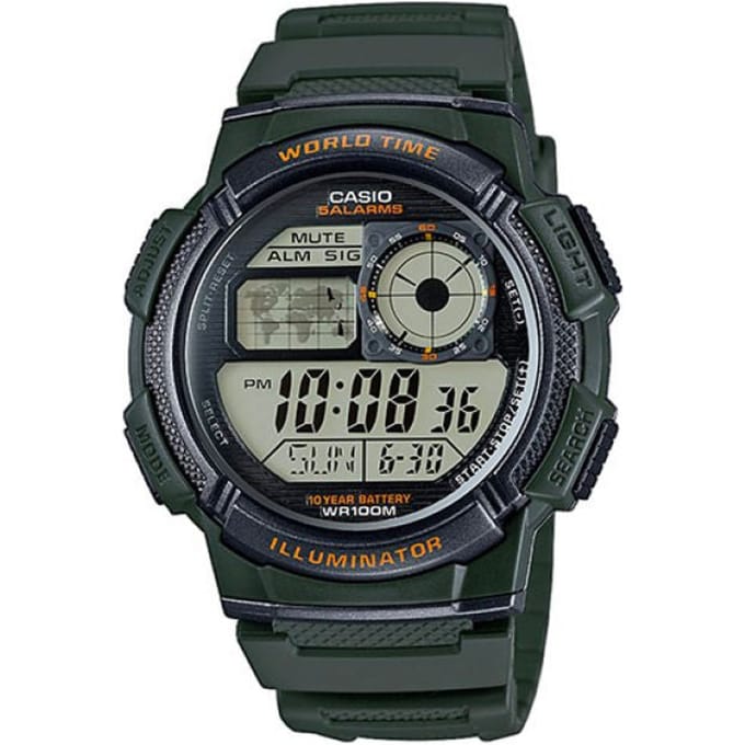 Casio Sports AE-1000W-3AVEF 44mm WR 100mt