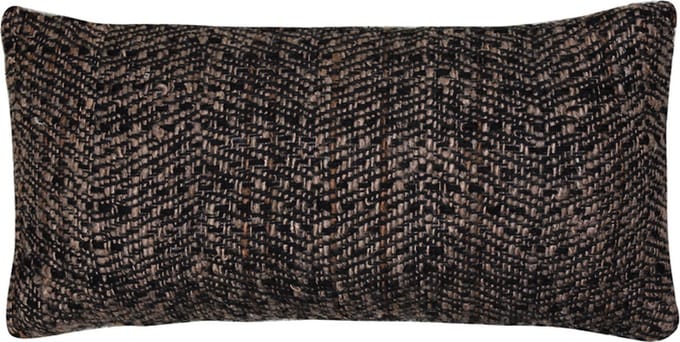 Light&living Kussen 60x30 cm DENTES donker bruin