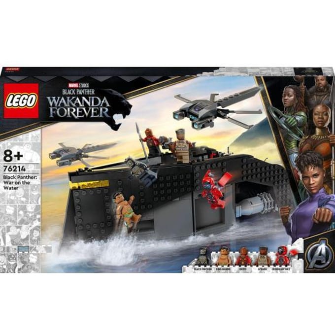LEGO 76214 Super Heroes Black Panther: Oorlog op h Bouwsets