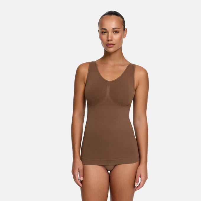 cfab - Corrigerend onderhemd - Caramel, S