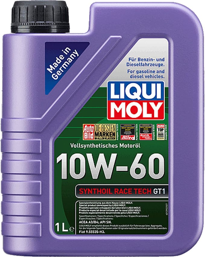 Liqui Moly Synthoil Race Tech GT1 10w60 Motorolie 1 liter