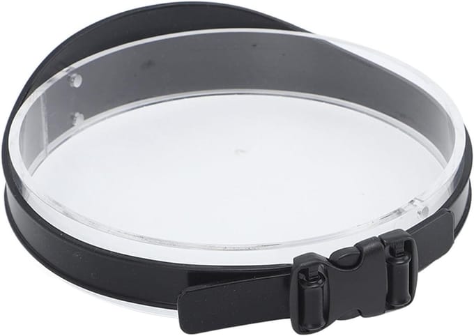 Haarknip Sjabloon - Kappersband Gids - Thuiskapsel Maken - Gebogen Siliconen Ontwerp - 63 cm Lengte - Zwart