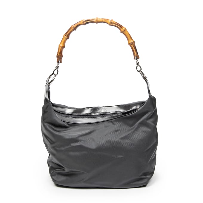 Bamboo Zip Hobo   schoudertas