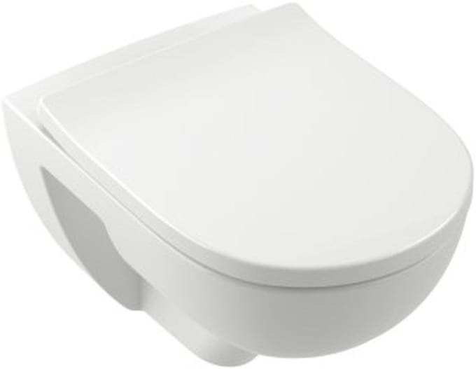 Villeroy & Boch O.novo pack wandcloset - met zitting - spoelrandloos - Twistflush - wit