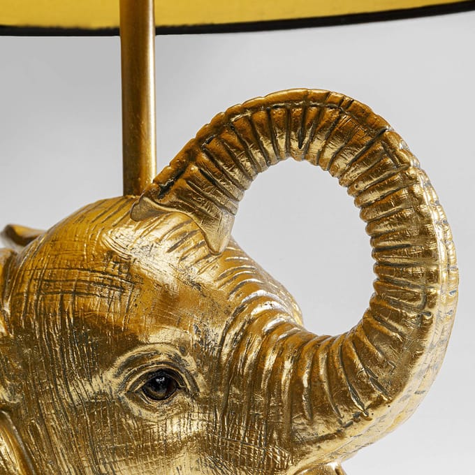 KARE Happy Elefant tafellamp met kap