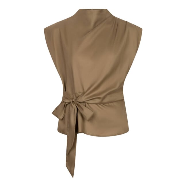 Ibana Tavir Dames - Topjes - Camel - Maat 42