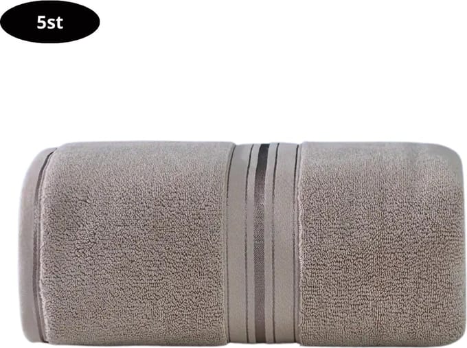 Nivard Handdoek - Hotelkwaliteit - Handdoek - Towel - Bruin - 1 Stuk