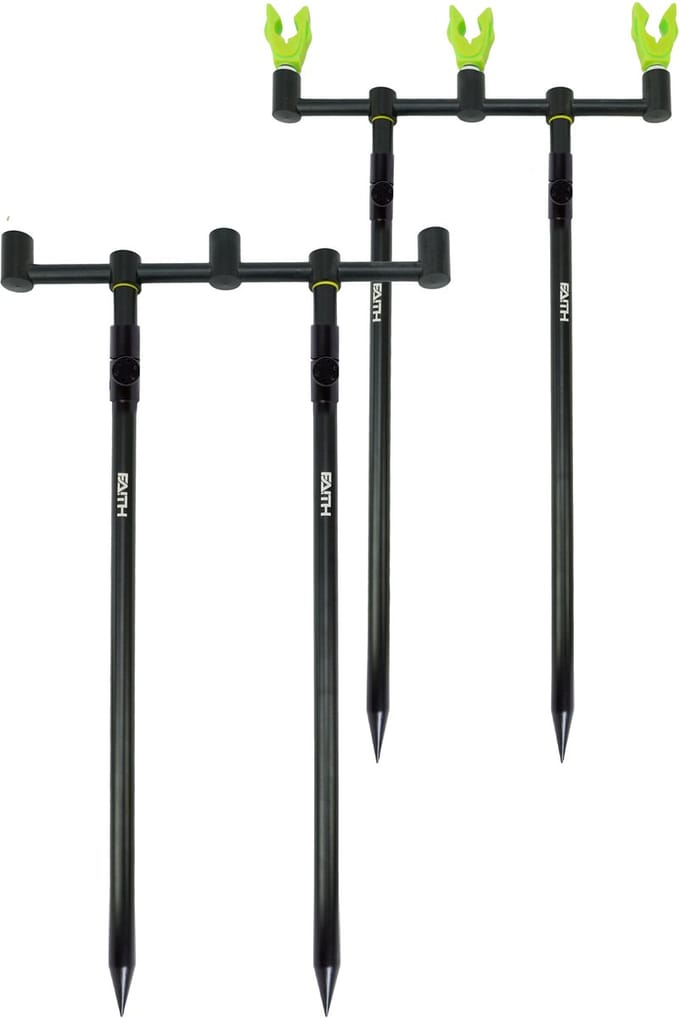 Faith Goalpost Set 3 Rod - Banksticks - Buzzerbars - Beetmelders - Hengelsteun - Karper