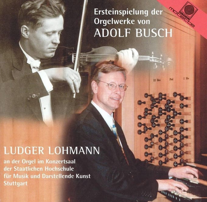 Orgelwerke Von Adolf Busch