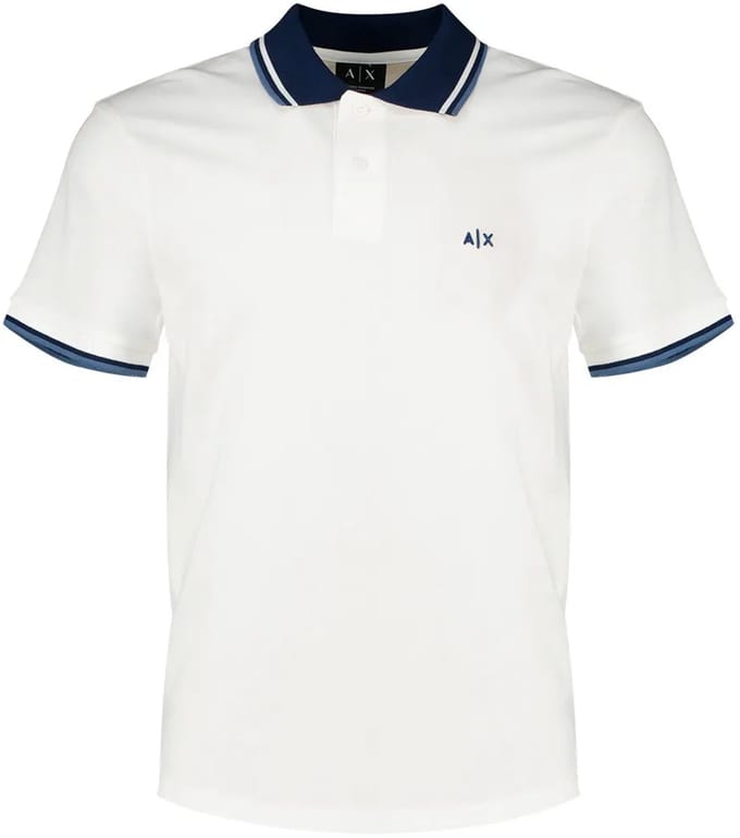 Armani Exchange Xm002350_af10366 Poloshirt Wit XS Man