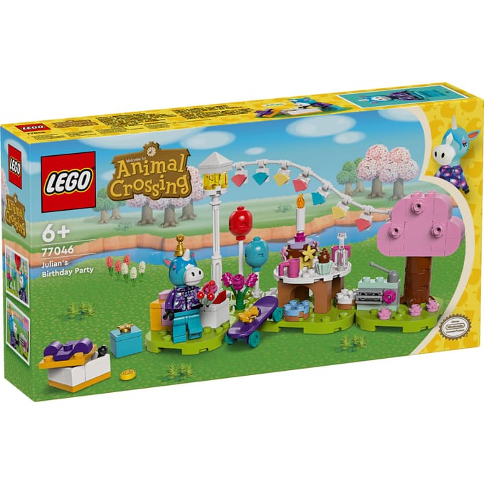 LEGO Animal Crossing Julians Verjaardagsfeestje - 77046