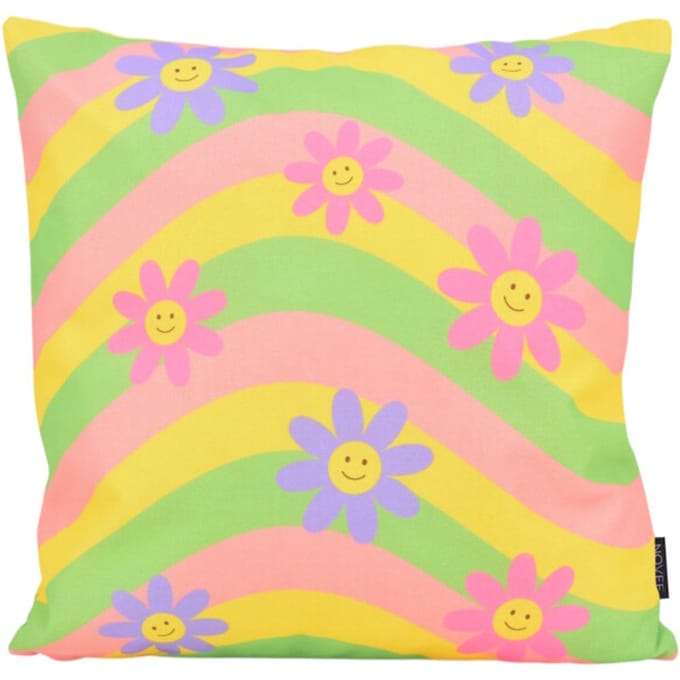 NOVÉE Sierkussen good vibes #3 outdoor | 45 x 45 cm | katoen/polyester