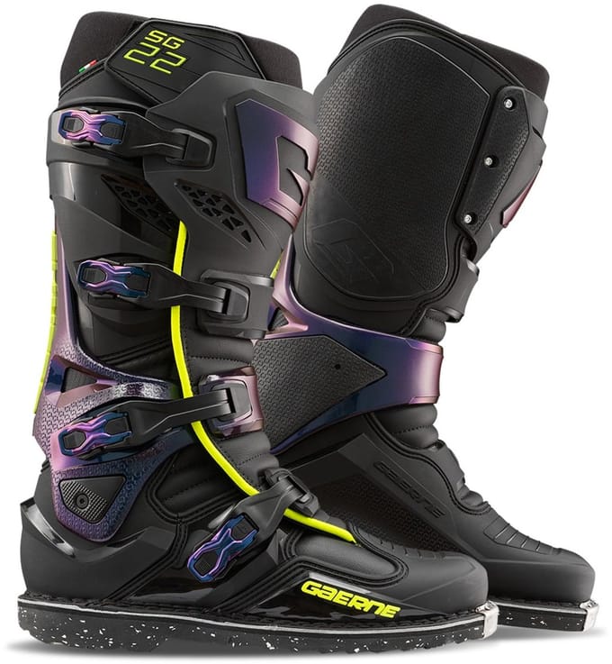 Gaerne SG-22 Zwart Lila Crosslaarzen - Laars
