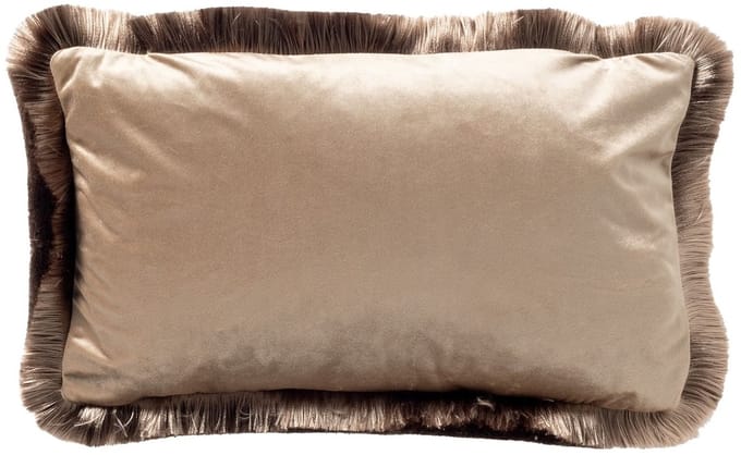 JEANETTE | sierkussen 30x50 cm | Doeskin | bruin | Hoii