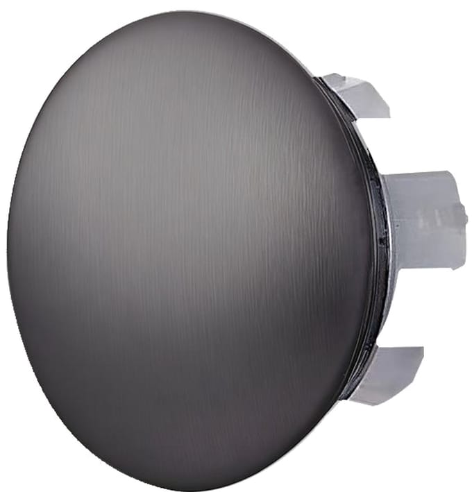 DutchLine Overloopkap Rond Gunmetal voor Wastafel