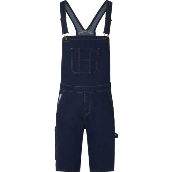 Jan Vanderstorm herren Bermuda - 62 - donkerblauw - Plus Size