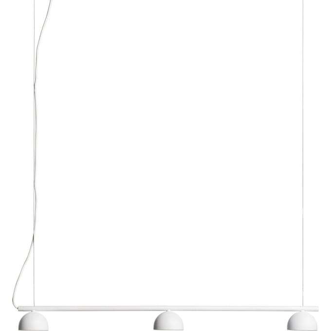 Northern Blush Rail Hanglamp 3 vlammig - wit