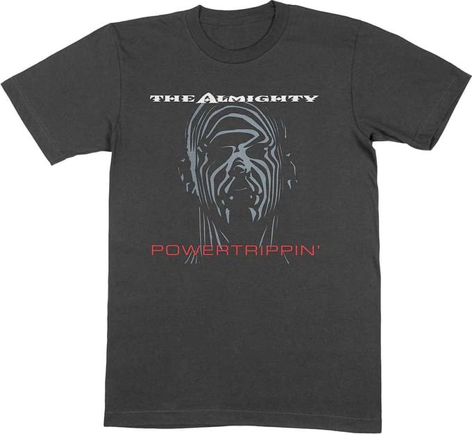 The Almighty Heren Tshirt -M- Powertrippin' Zwart