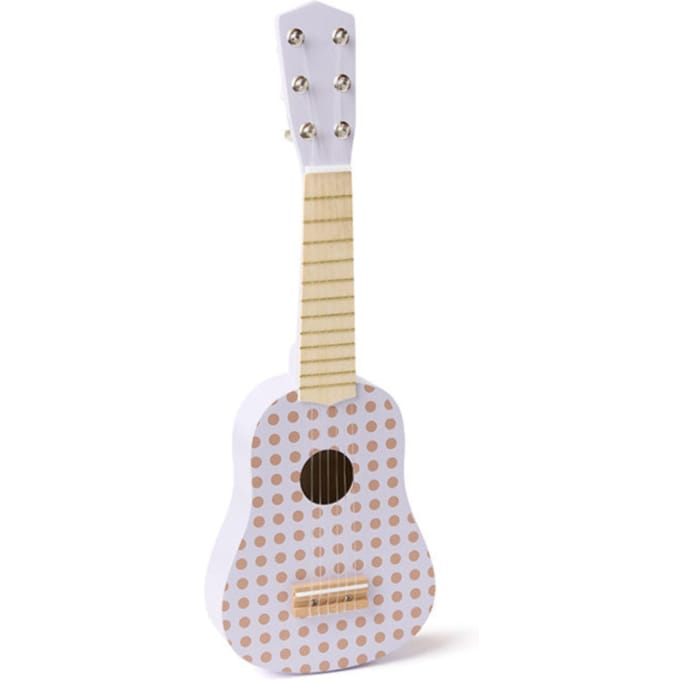 Kids Concept gitaar stippen lila