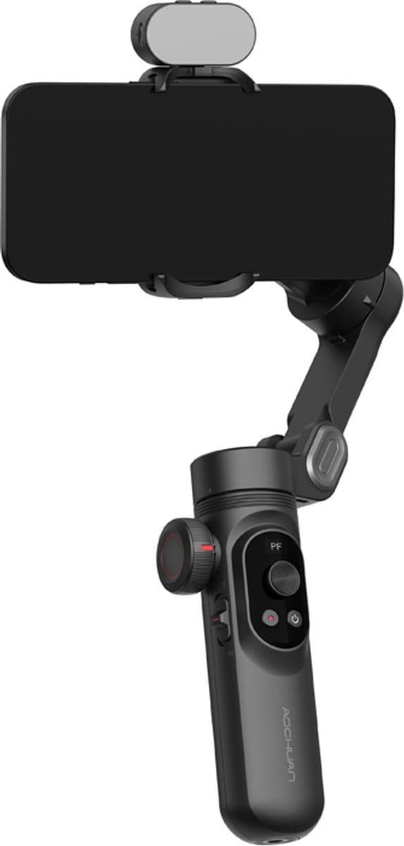 AOCHUAN X Pro Gimbal with RGB Lighting (Black)