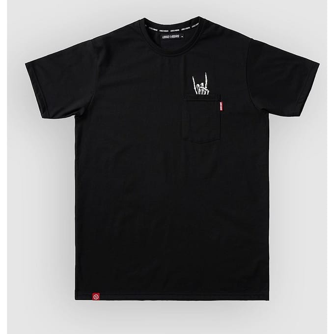 Loose Riders Metal! Tech Tee zwart