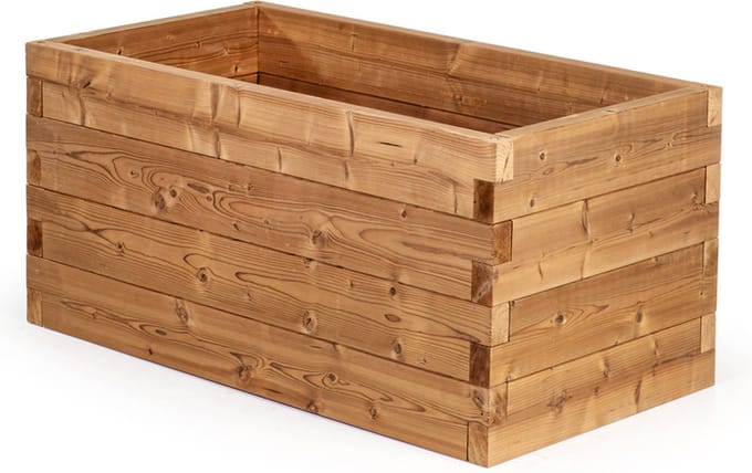 WITBOSCH - Plantenbak - 107 x 57 x 50 cm - Modulair design - Thermowood