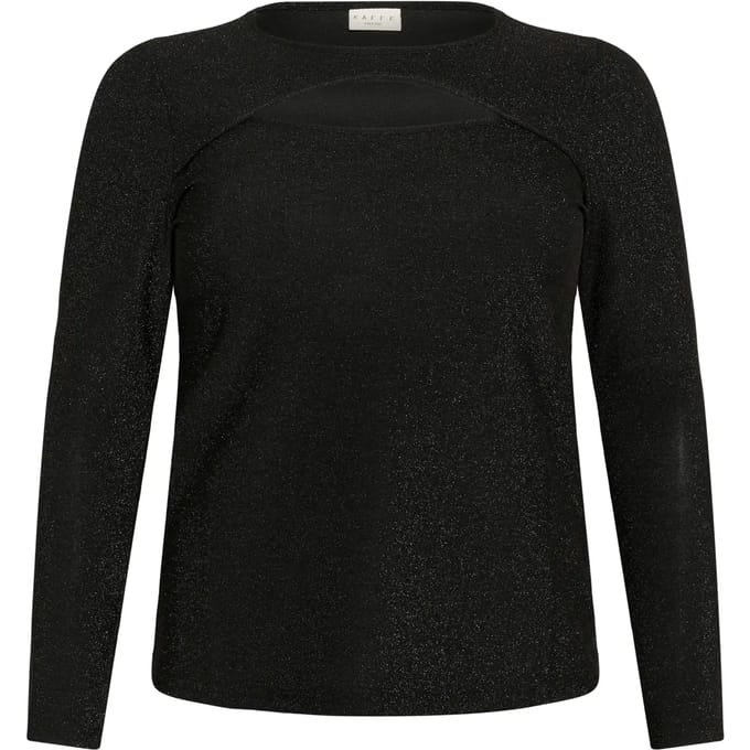 T-shirt dames KAFFE Curve Riana