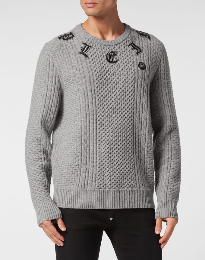 Pullover Ronde Hals Monogram