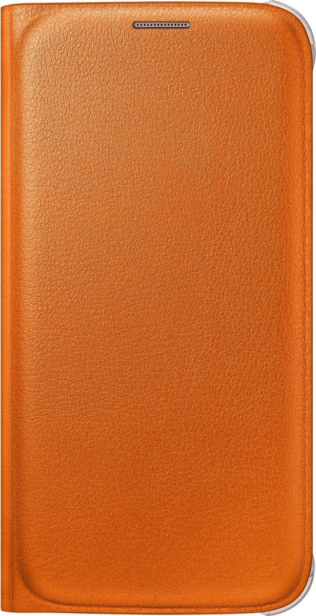Samsung Flip Wallet voor Samsung Galaxy S6 - oranje