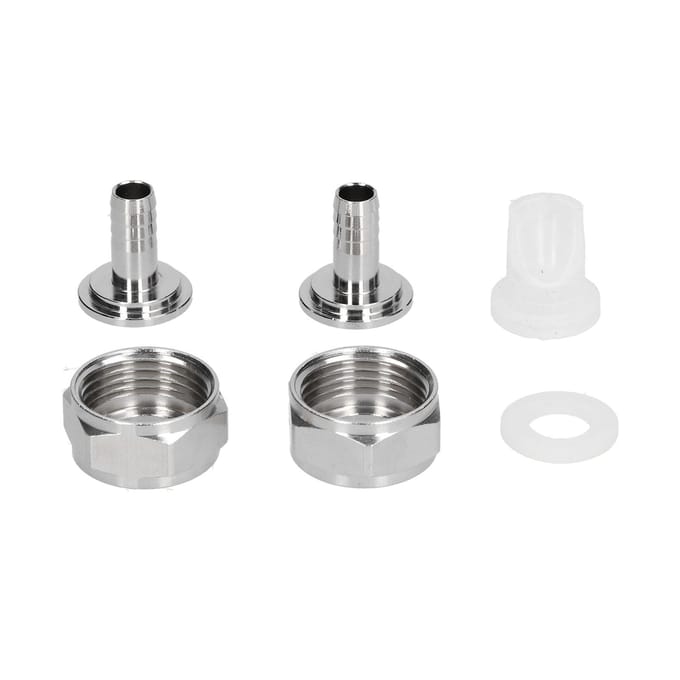 Connecteur de fût de bière en acier inoxydable Raccord Connecteur de ligne de bière Kit pour équipement de brassage gray