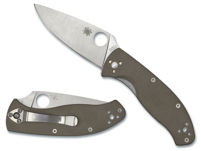 Spyderco Tenacious Brown CPM M4 PE