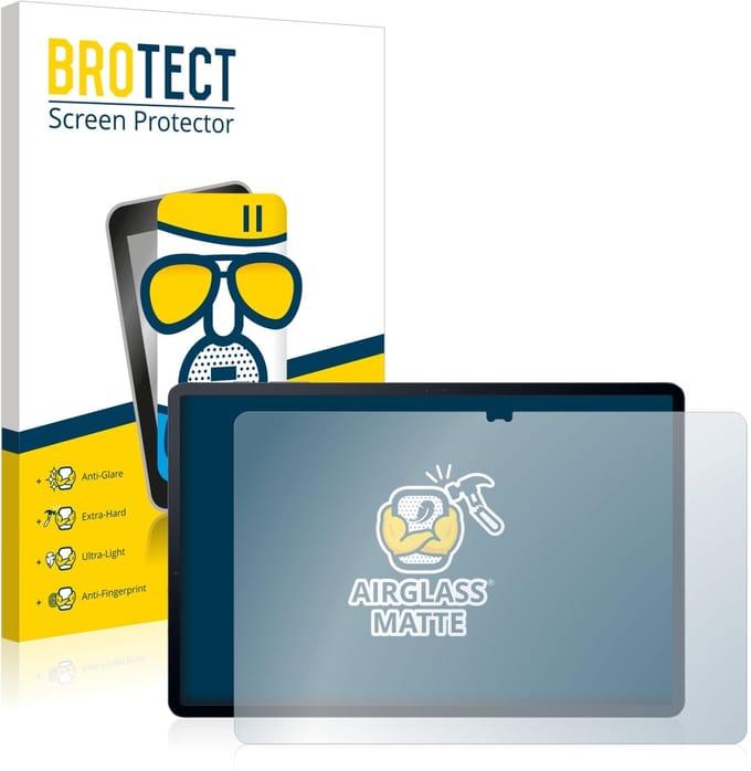 BROTECT - Screenprotector voor Samsung Galaxy Tab S7 Plus WiFi 2020 - Folie Beschermfolie Beschermglas matte